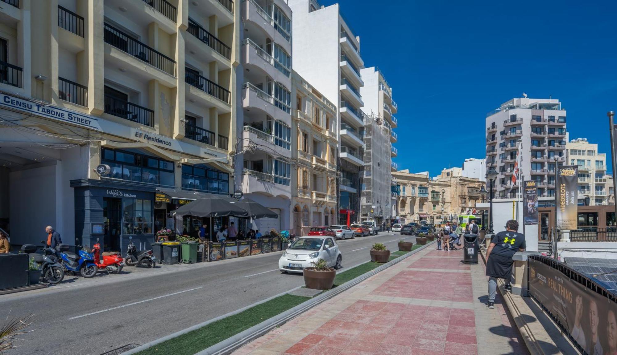 Spacious 3 Bedroom Apartment In The Heart Of St Julians St. Julian's Exterior foto